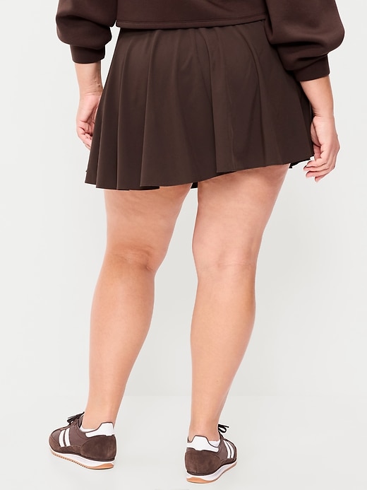 Image number 6 showing, Extra High-Waisted Stretch Woven Swing Skort