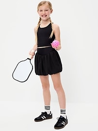 Image number 3 showing, High-Waisted PowerSoft Bubble Skort for Girls