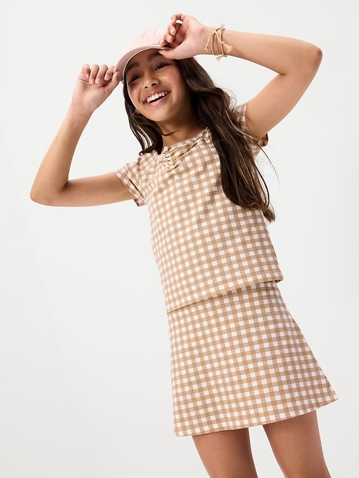 Image number 3 showing, High-Waisted Skort for Girls