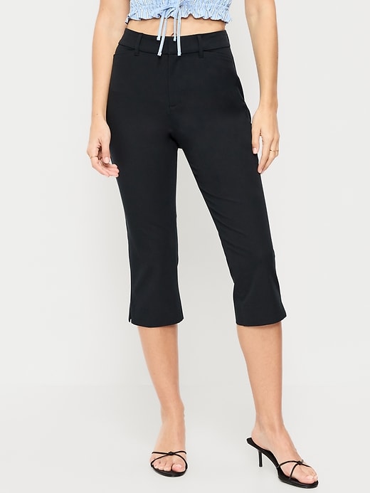 Image number 2 showing, High-Waisted Pixie Capri Pants