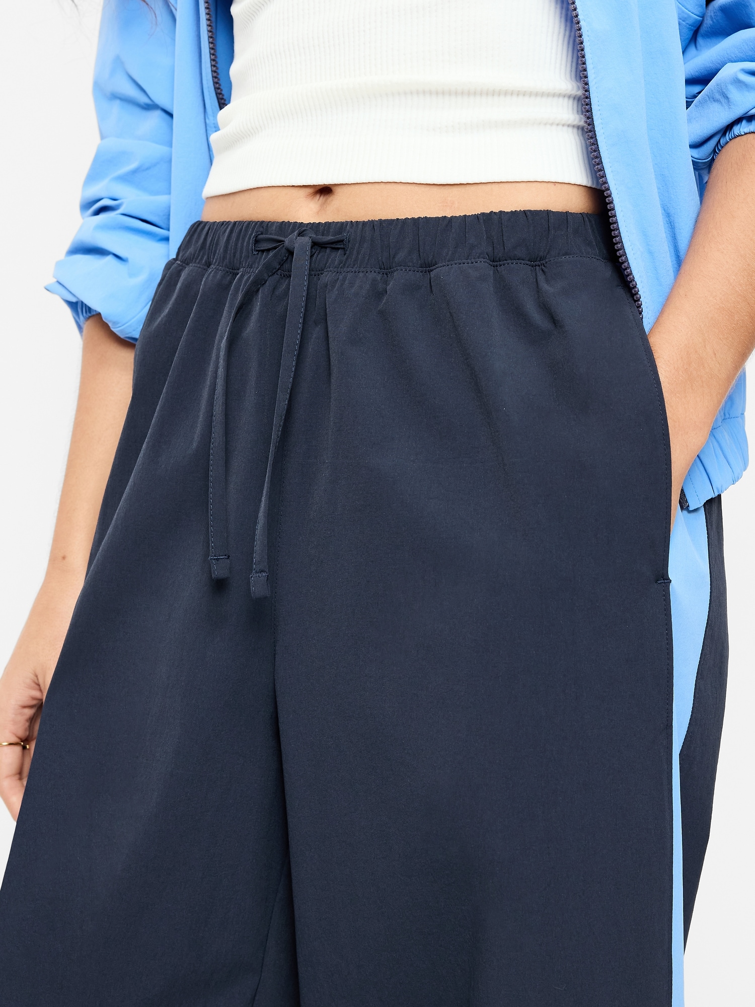 High-Waisted TrekTech Lightweight Active Pants