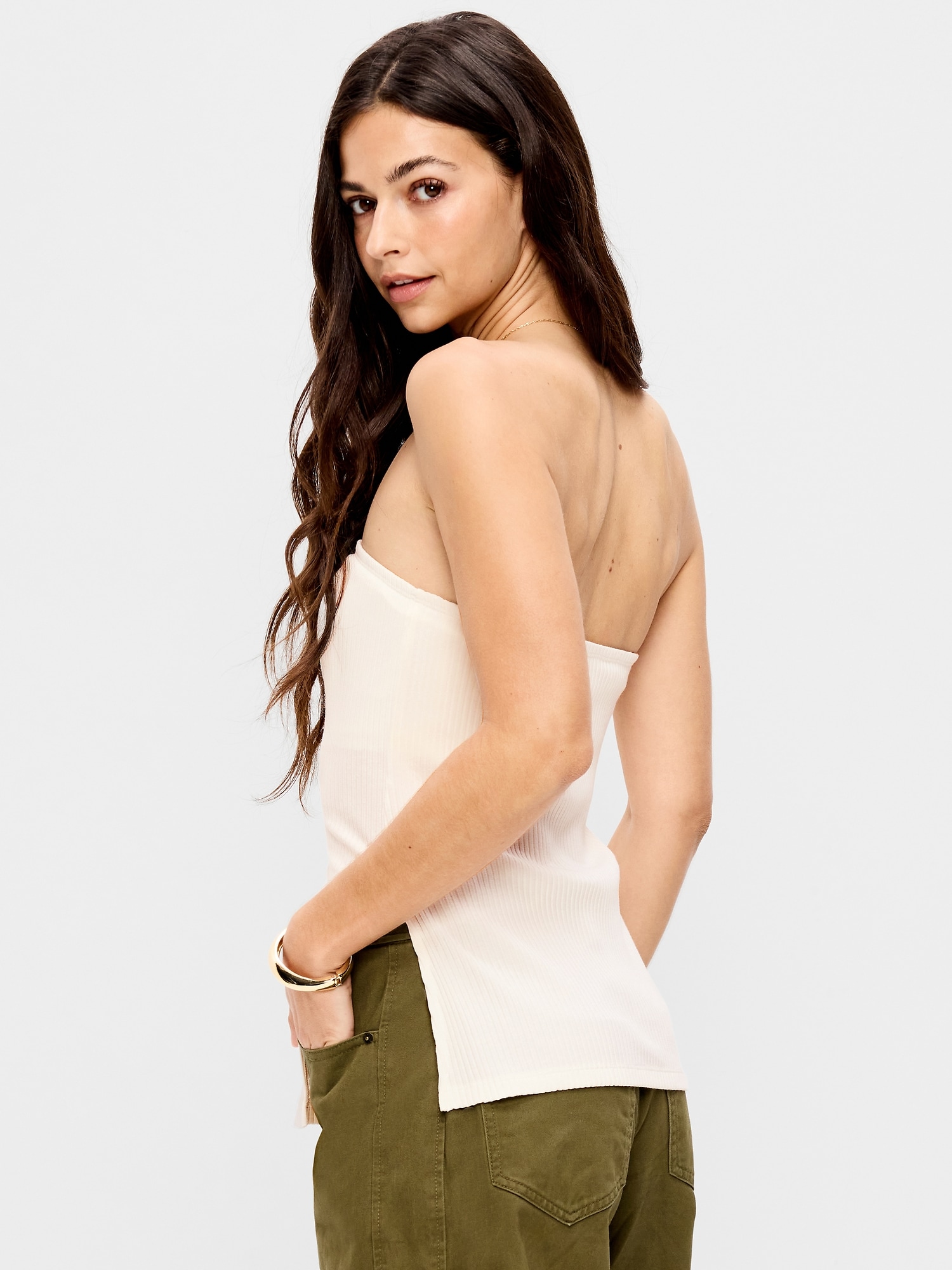 Image number 2 showing, Asymmetrical Tube Top