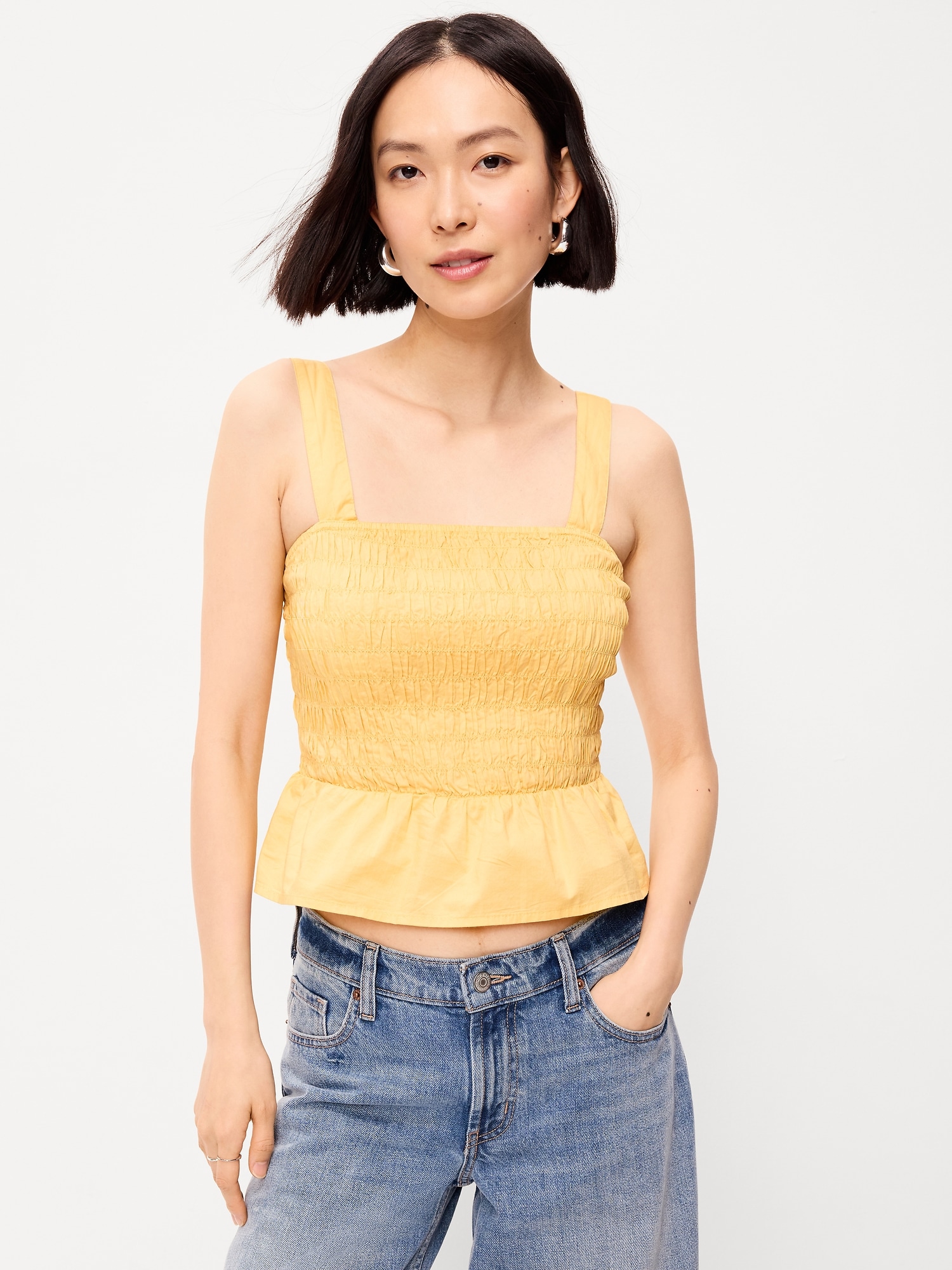 Ruffled Peplum Tops | Old Navy