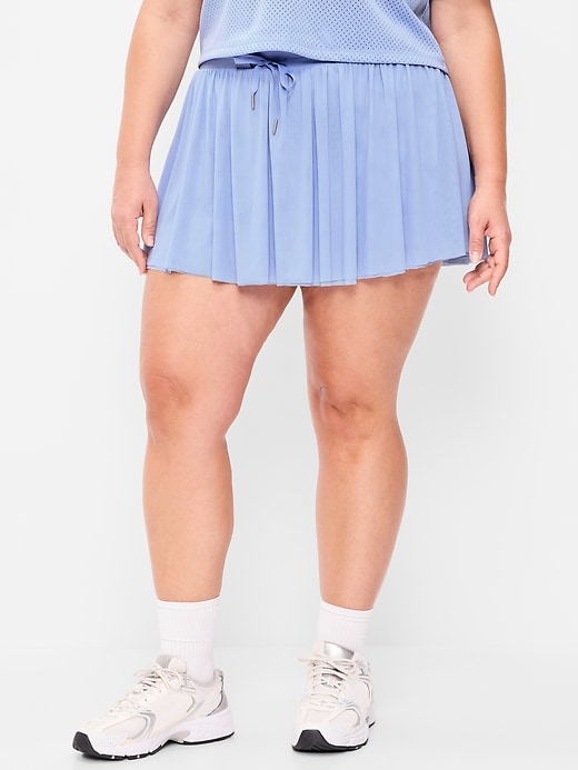 Image number 7 showing, High-Waisted Mesh Skort