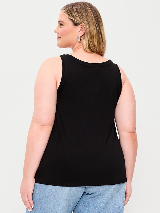 Image number 8 showing, Luxe Scoop-Neck Tank Top