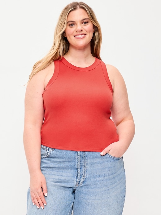 Image number 7 showing, Snug Crop Tank Top