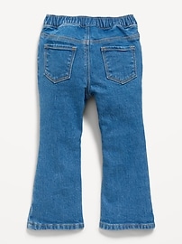 Image number 4 showing, Wow Pull-On High-Waisted Flare-Leg Jeans for Toddler Girls