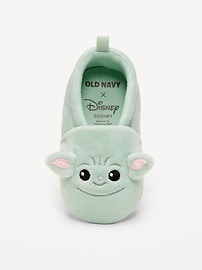 Image number 2 showing, Star Wars™ Grogu Velvet Slippers for Baby