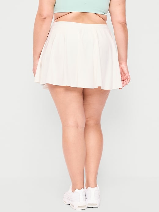 Image number 6 showing, Extra High-Waisted Stretch Woven Swing Skort