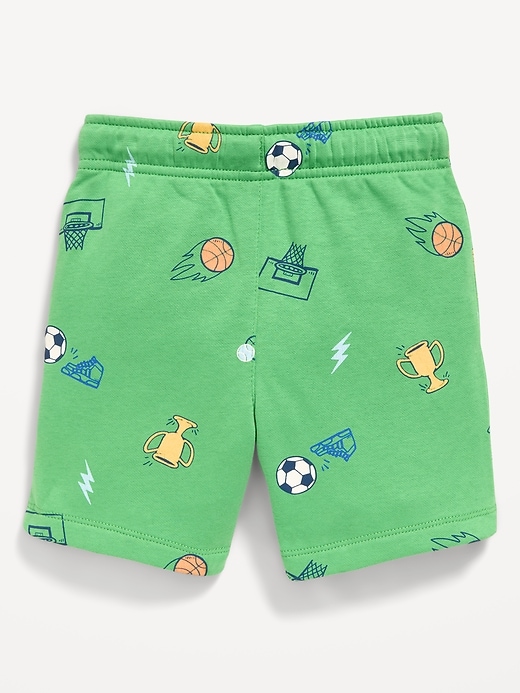 Image number 4 showing, Fleece Graphic Shorts for Toddler Boys