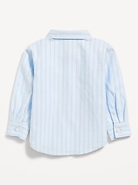 Image number 3 showing, Long-Sleeve Oxford Shirt for Toddler Boys