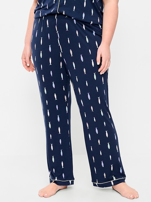 Image number 8 showing, Sunday Sleep Knit Jersey Pant