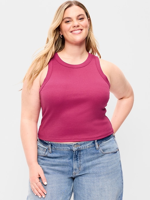 Image number 7 showing, Snug Crop Tank Top