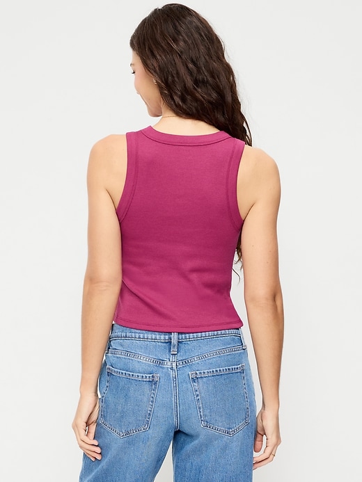 Image number 2 showing, Snug Crop Tank Top