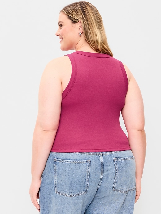 Image number 8 showing, Snug Crop Tank Top