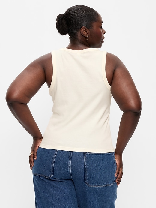 Image number 9 showing, Lace-Up Tank Top