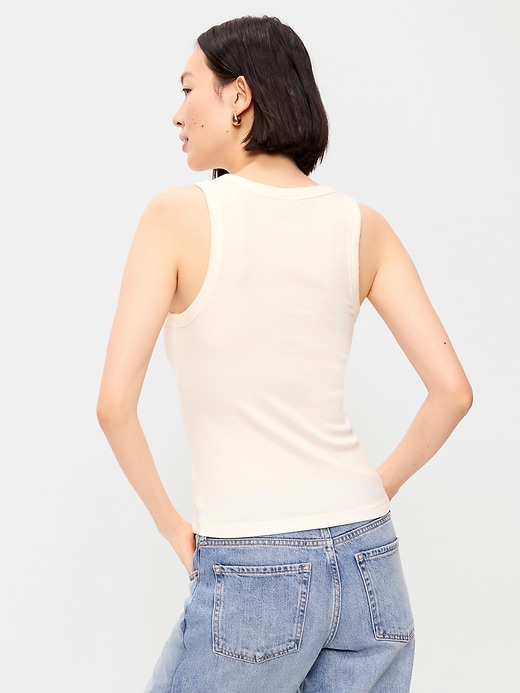 Image number 2 showing, Lace-Up Tank Top
