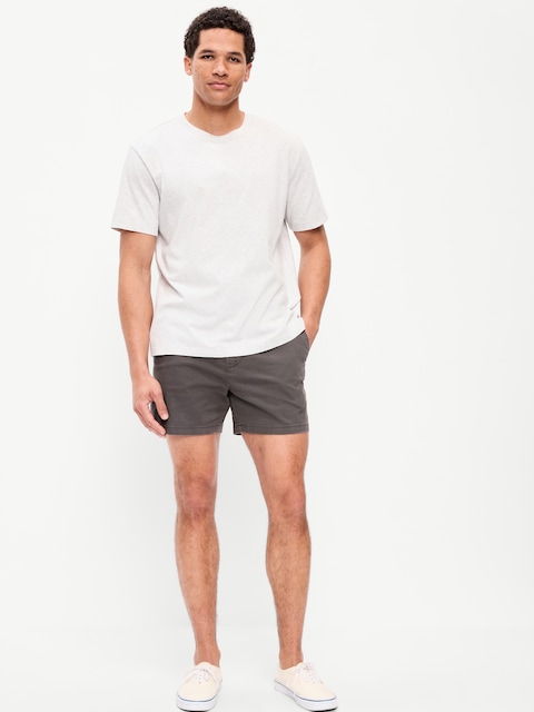 Slim Built-In Flex Rotation Chino Shorts -- 5-inch inseam