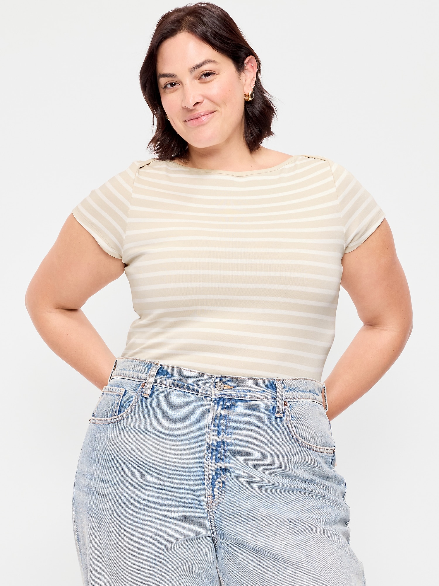 Snug Boat-Neck T-Shirt