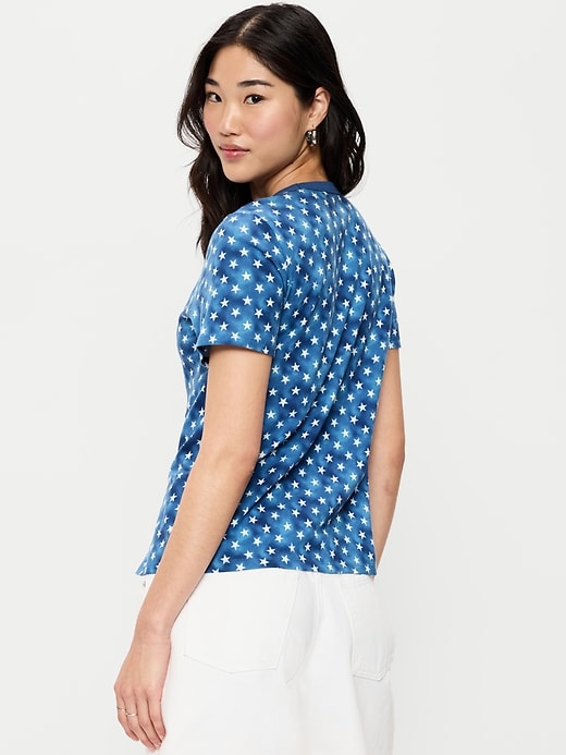 Image number 2 showing, EveryWear Crew-Neck Printed T-Shirt