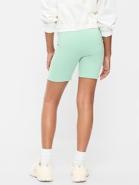 Image number 2 showing, High-Waisted StudioSmooth Biker Shorts for Girls