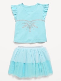 Image number 4 showing, Disney© Princess T-Shirt and Tutu Skirt Set for Toddler Girls