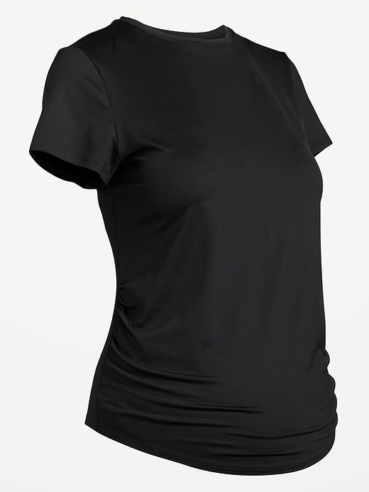 Image number 1 showing, Maternity StudioSmooth Short-Sleeve Jersey Top