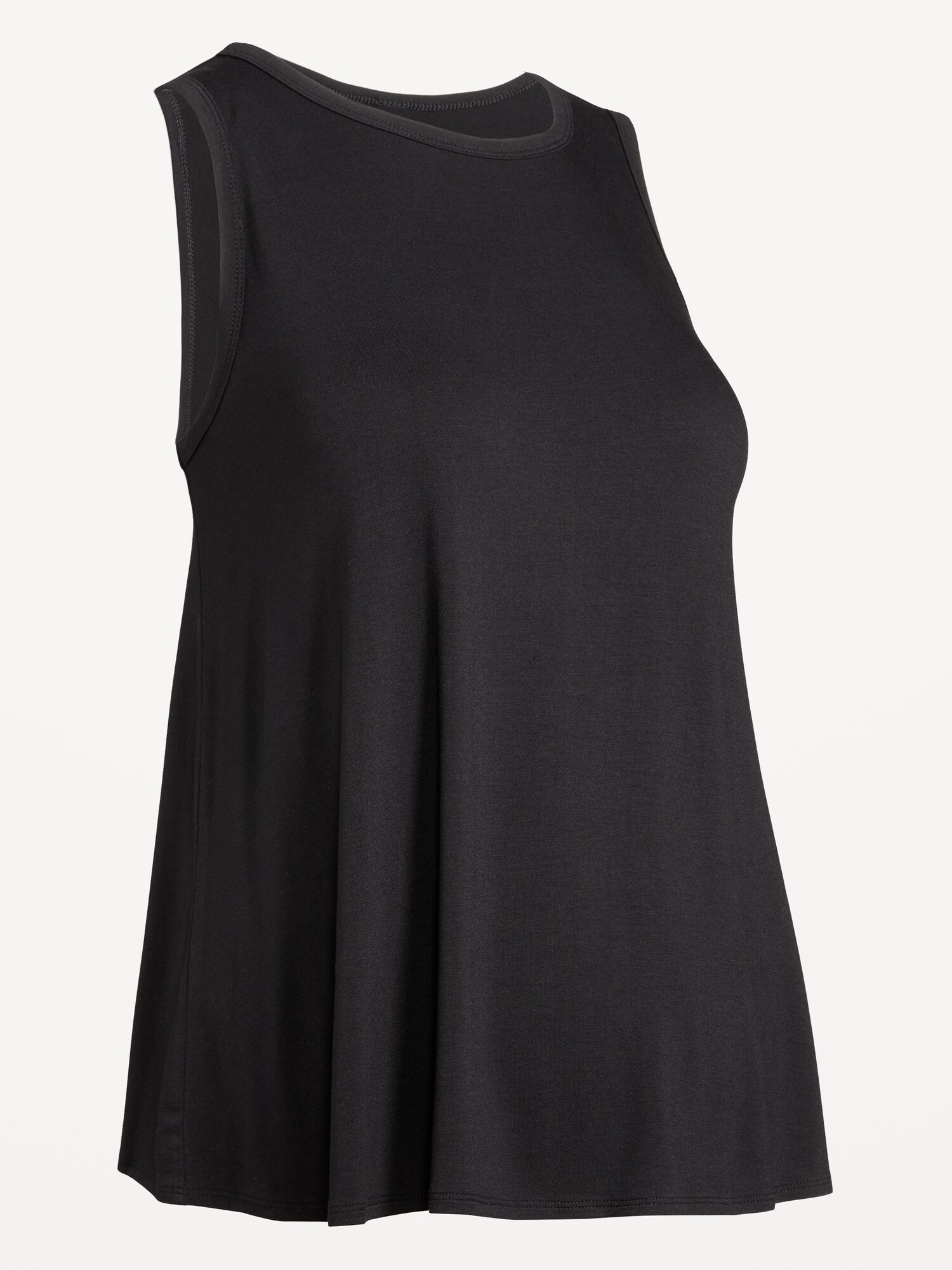 Женский топ Old Navy Maternity High-Neck Relaxed Tank Top, цвет: Чёрный — фото 4