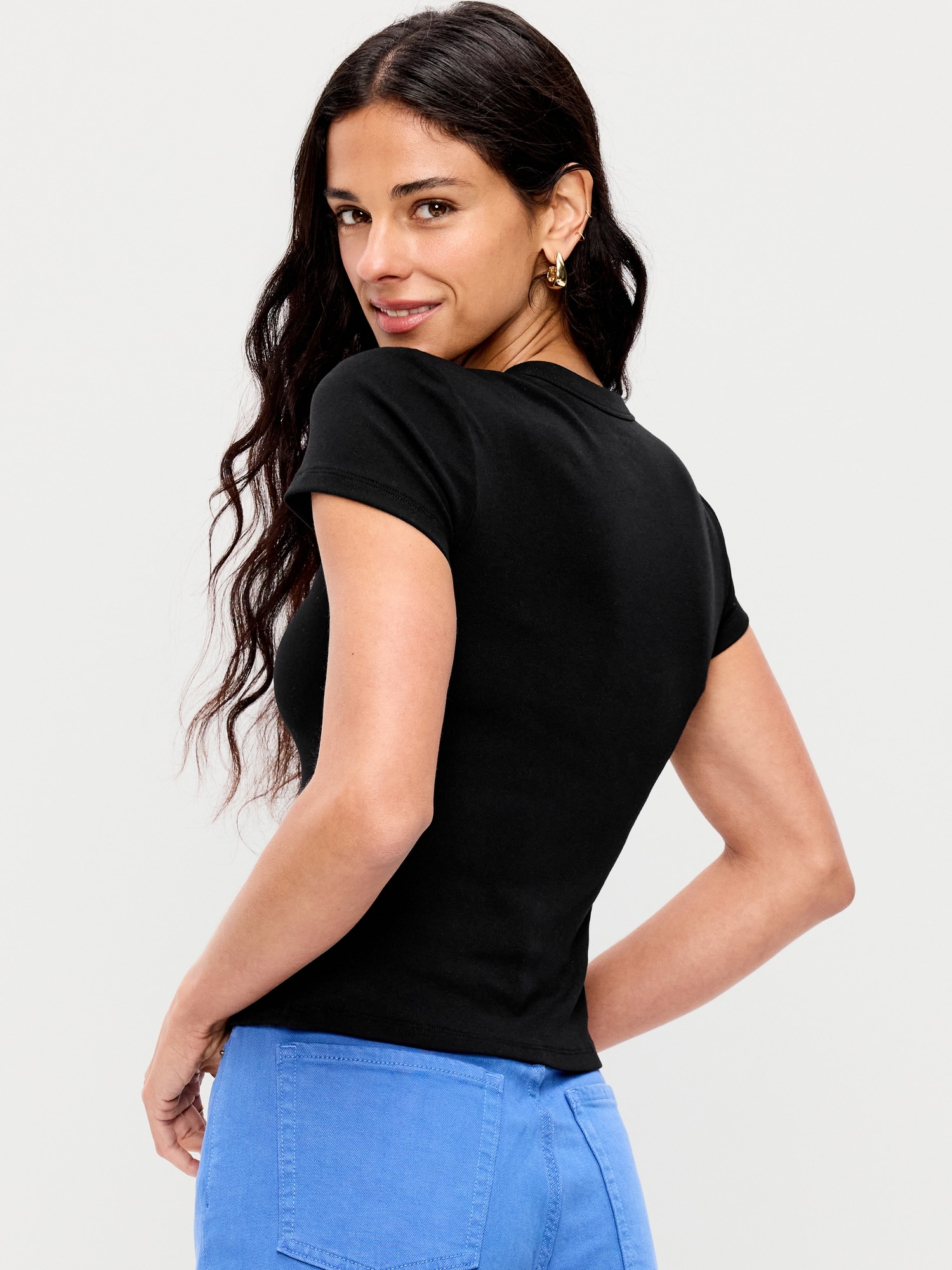 Old Navy x The Devil Wears Prada Snug Crop T-Shirt