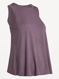 Image number 2 showing, Maternity High-Neck Relaxed Tank Top