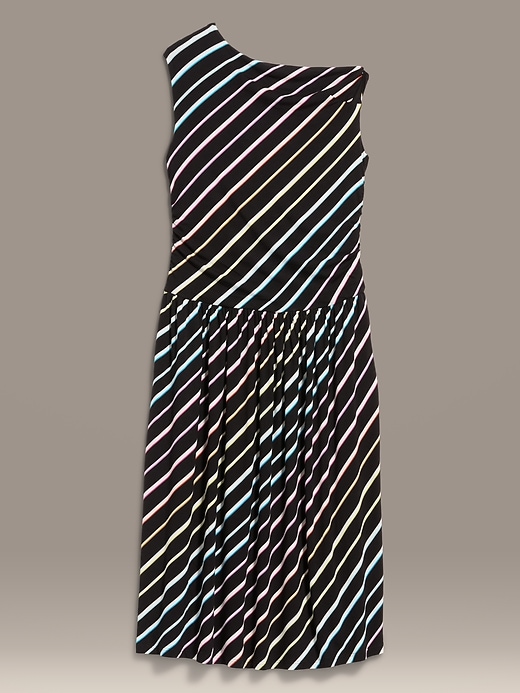 Image number 6 showing, Old Navy x Christopher John Rogers One-Shoulder Maxi Dress