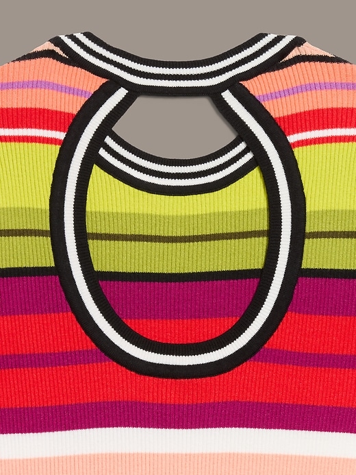 Image number 6 showing, Old Navy x Christopher John Rogers Long-Sleeve Back Keyhole Sweater