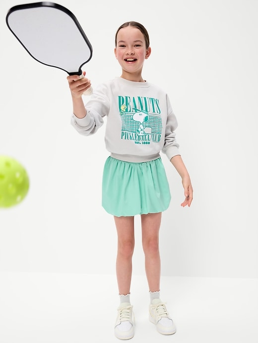 Image number 3 showing, High-Waisted PowerSoft Bubble Skort for Girls