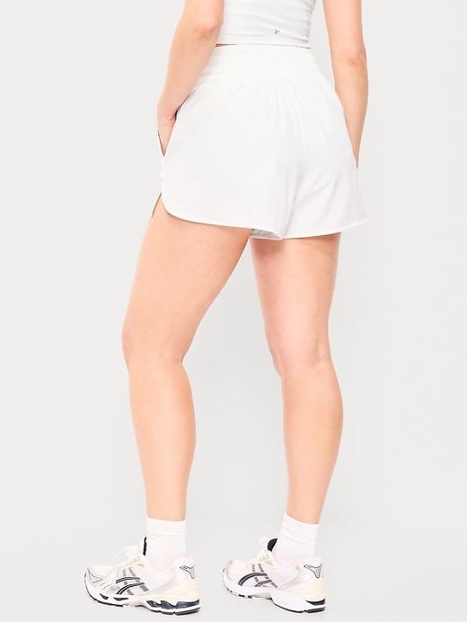 Image number 5 showing, Extra High-Waisted Crinkle Run Shorts -- 3-inch inseam