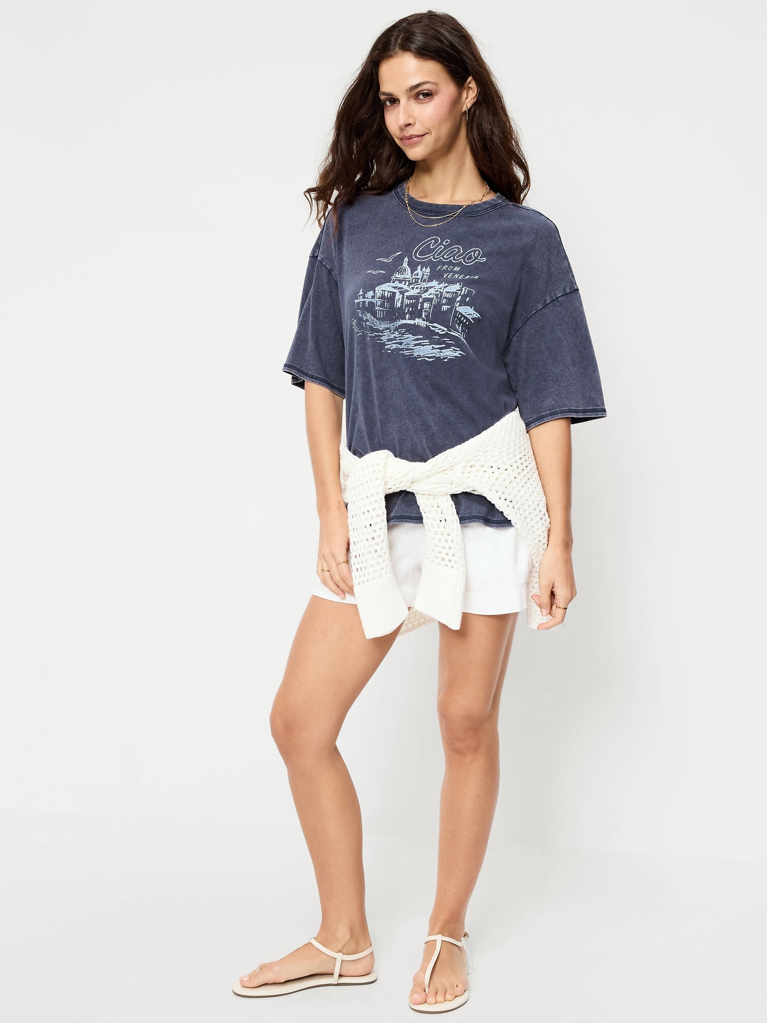 Short-Sleeve Loose Graphic T-Shirt