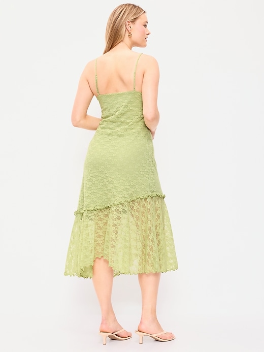 Image number 7 showing, Fit & Flare Lace Midi Dress