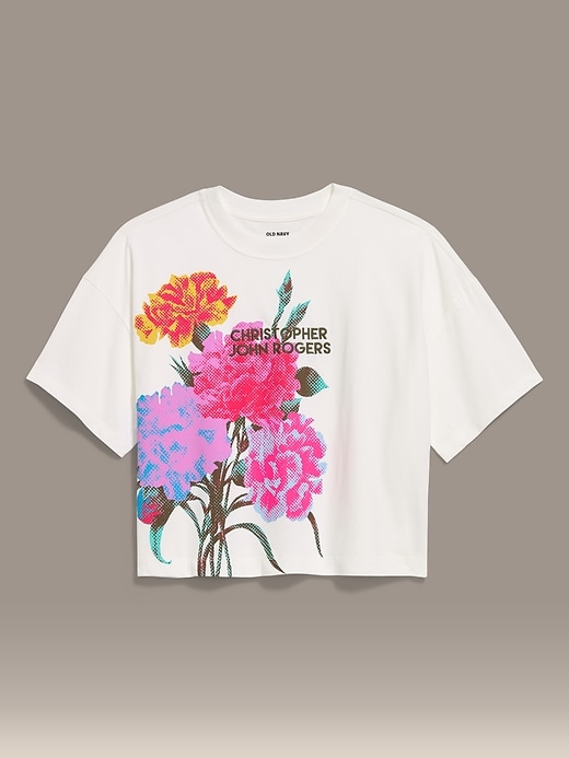 Image number 4 showing, Old Navy x Christopher John Rogers Crop T-Shirt