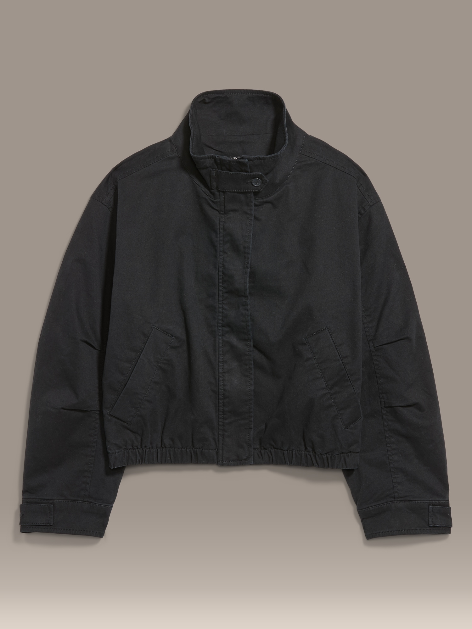 Old Navy x Christopher John Rogers Mock-Neck Bomber Jacket