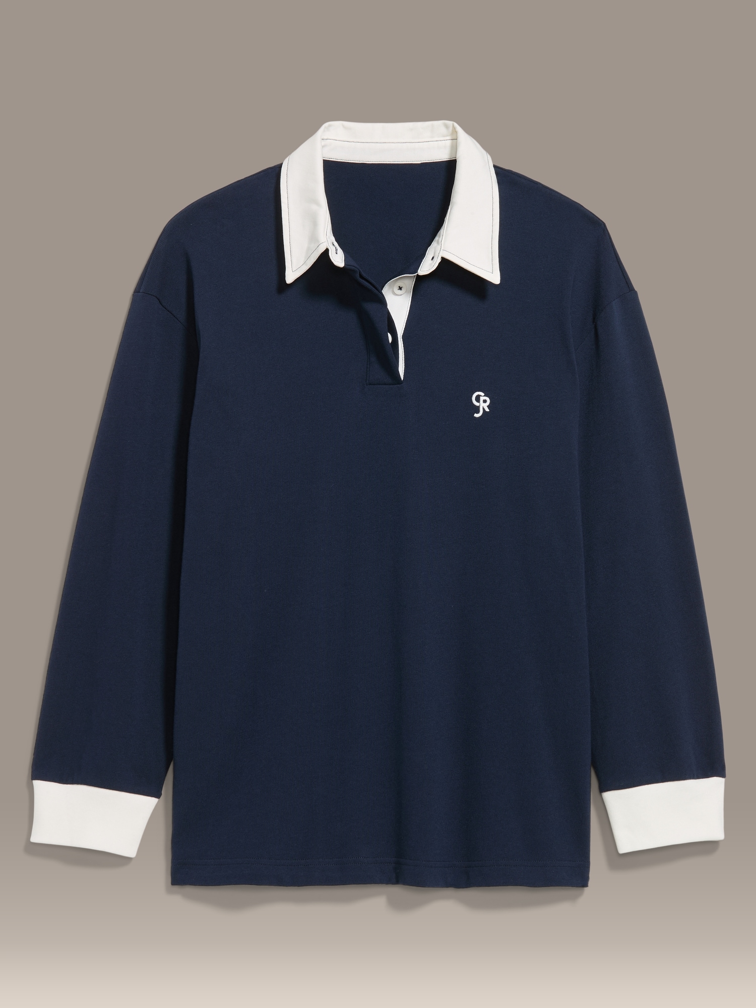 Old Navy x Christopher John Rogers Oversized Rugby Top