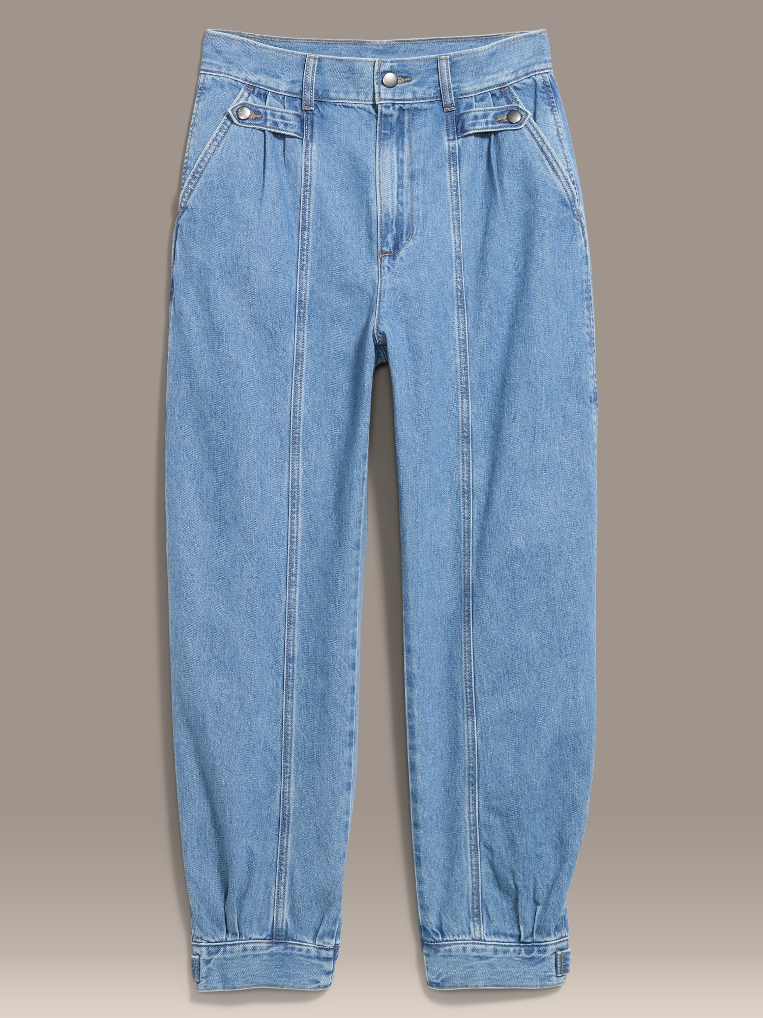 Old Navy x Christopher John Rogers High-Waisted Barrel Jeans