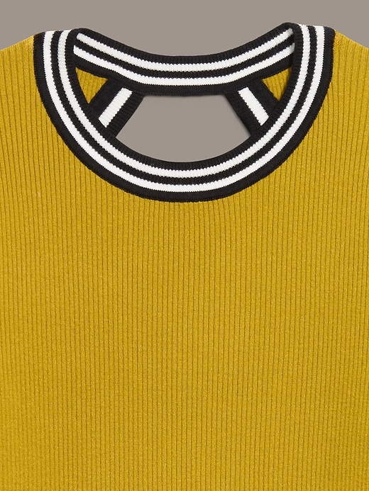 Image number 5 showing, Old Navy x Christopher John Rogers Long-Sleeve Back Keyhole Sweater