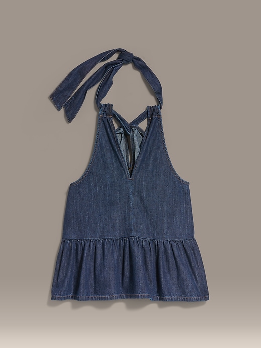 Image number 5 showing, Old Navy x Christopher John Rogers Jean Peplum Halter Top
