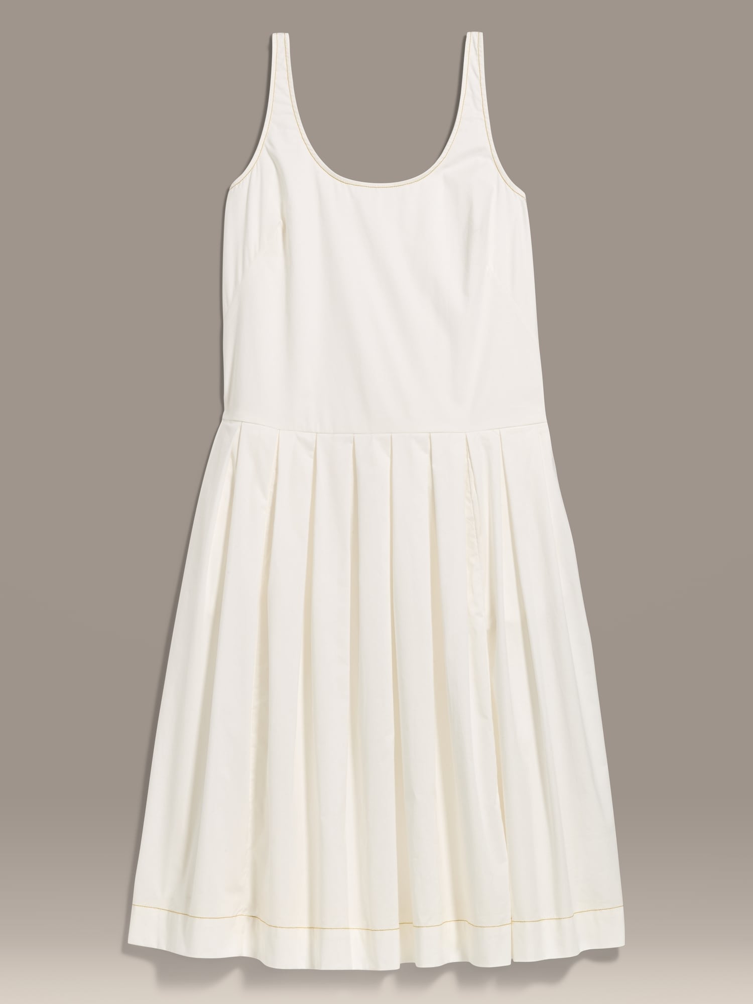 Old Navy x Christopher John Rogers Poplin Drop-Waist Dress