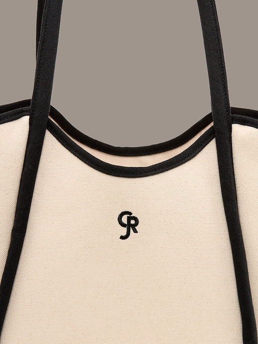 Image number 5 showing, Old Navy x Christopher John Rogers Large Canvas Tote Bag