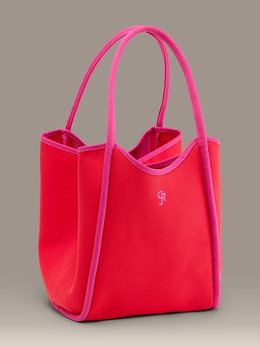 Image number 6 showing, Old Navy x Christopher John Rogers Large Canvas Tote Bag