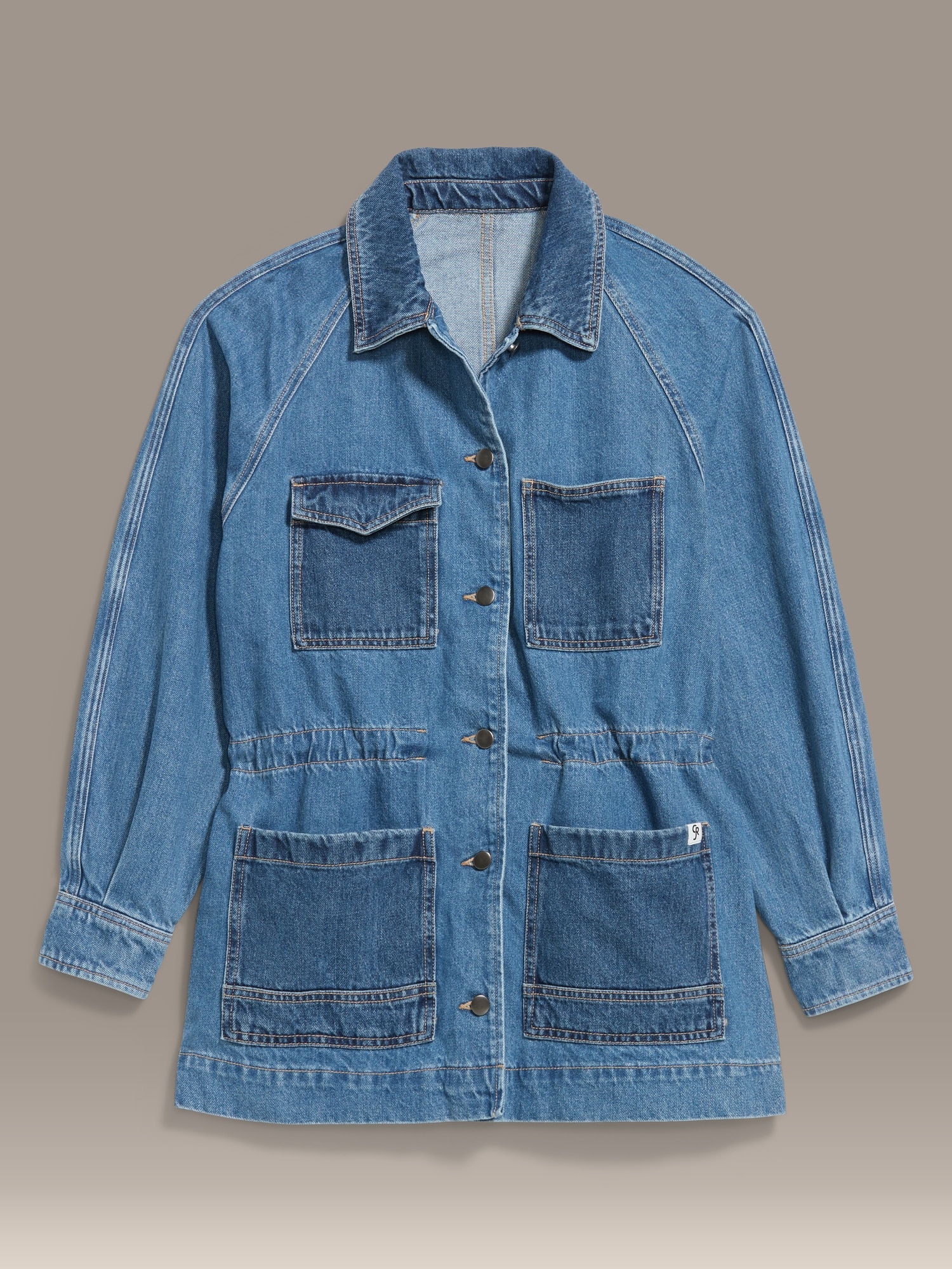 Old Navy x Christopher John Rogers Chore Utility Jean Jacket