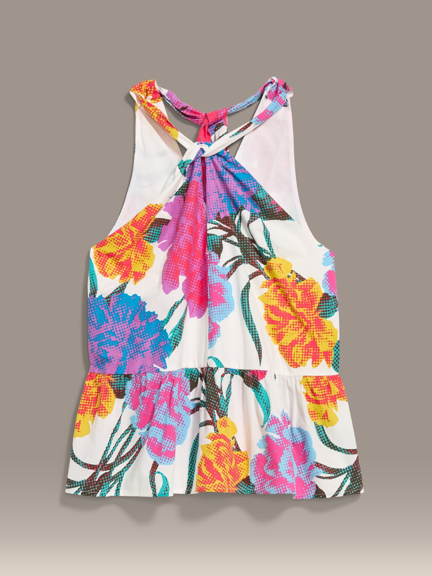 Image number 6 showing, Old Navy x Christopher John Rogers Halter Peplum Top