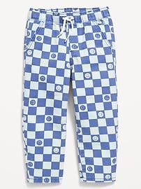 Image number 3 showing, Pull-On Barrel-Leg Pants for Toddler Boys