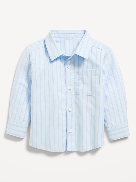 Image number 2 showing, Long-Sleeve Oxford Shirt for Toddler Boys