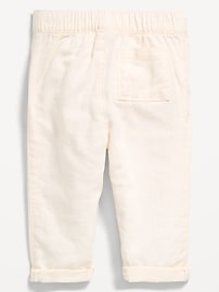 Image number 3 showing, Linen-Blend Pants for Baby